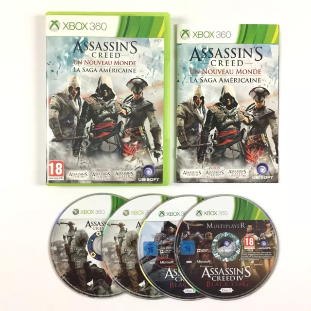 Assassin's Creed Un Nouveau Monde La Saga Américaine Jeu Xbox 360 (black flag..)