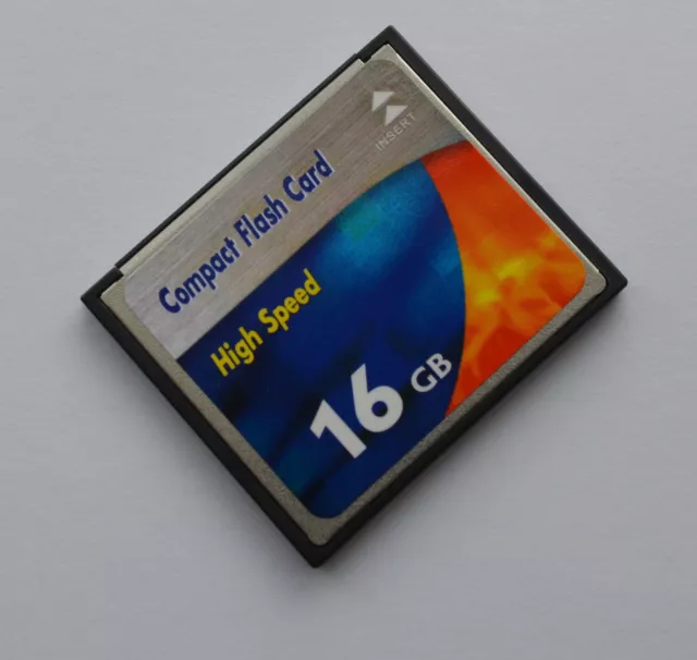 Nueva tarjeta de memoria 16 GB Compact Flash card tarjeta CF para Canon EOS 350D