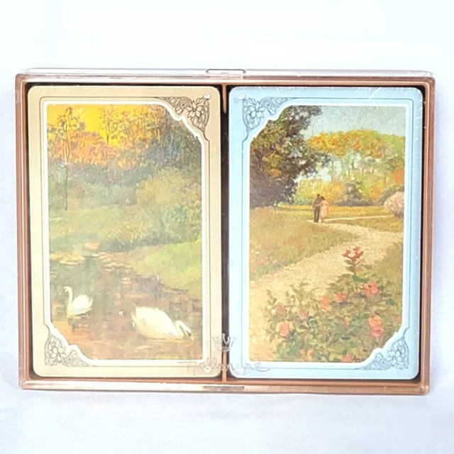 Hallmark Bridge Playing Cards Reverie Plastic coated Vintage Unopened