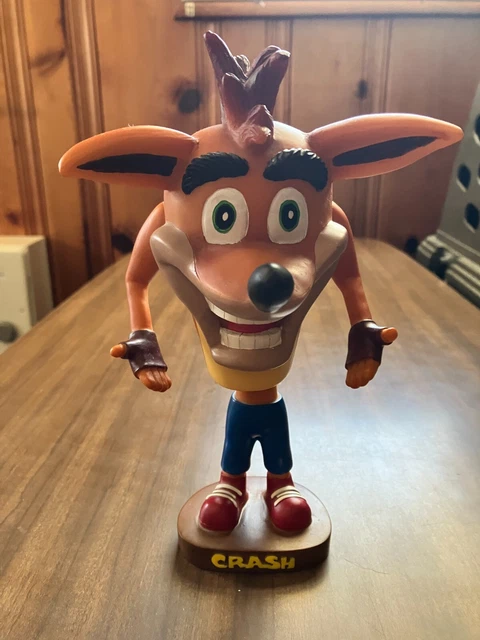 Crash Bandicoot Bobble Dobbles Bobblehead Limited 7128/7500 Free Shipping