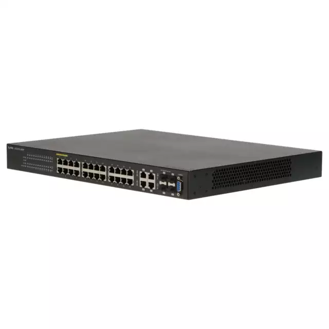 Zyxel Switch GS2210 24x 1GbE PoE 4x1GbE Combo 4x 10GbE SFP+ Uplink GS2210-24HP 2