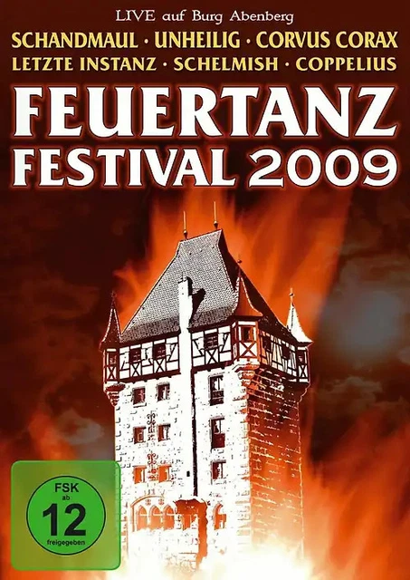 BLURAY FEUERTANZ FESTIVAL 2010 Live auf Burg Abenberg EUR 7