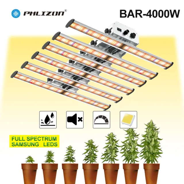 Relassy Luz LED de crecimiento para plantas de interior, 75 W, luz solar de  espectro completo para plantas de cultivo en interiores - 3/6/12H