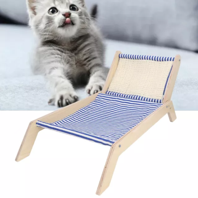 Chaise De Plage Pour Chat Avec Hamac Pour Chat Grand Espace Poteau à Gratter