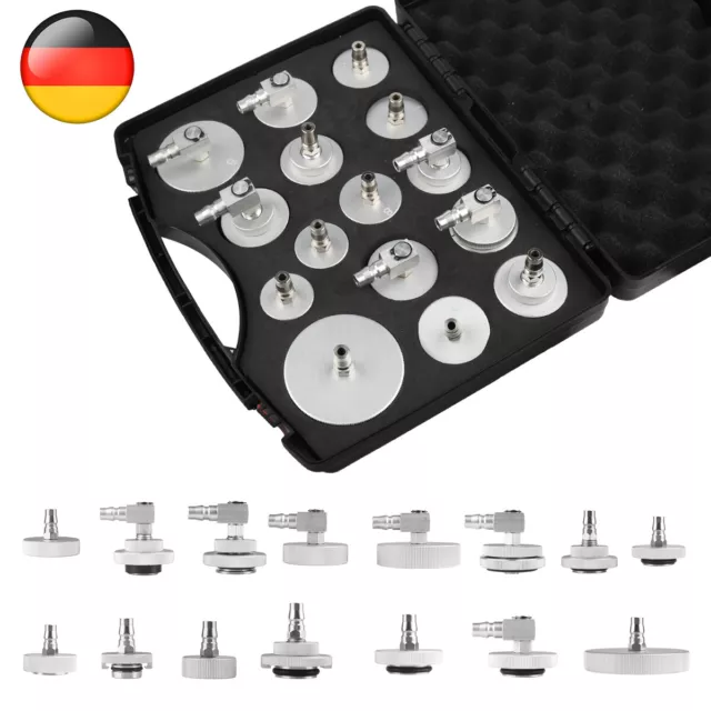 Bremsenentlüftungsgerät Bremse Bremsenentlüftung Adapter Satz Set Kit AST618 DHL