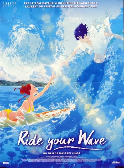 affiche du film RIDE YOUR WAVE 120x160 cm