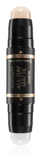 Max Factor Fond De Teint Stick Creme Duo 42 Ivoire Val 15€