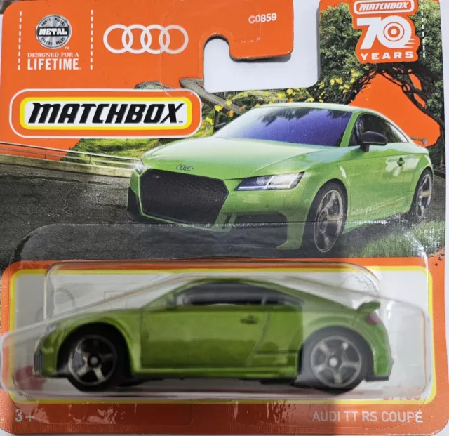 Matchbox 2023 Audi TT RS Coupe In Green