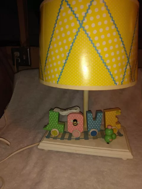 Judy's Originals Love Bug Special Lamp For Infant Room 1983