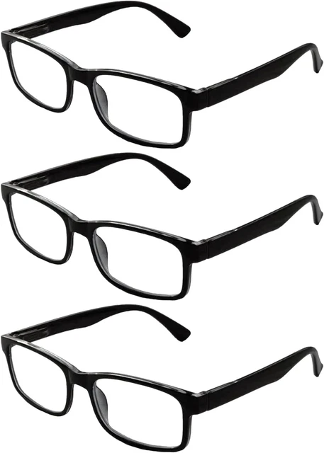 con lectores cómodos de bisagras de resorte para hombre y mujer, gafas de ajuste automático bla