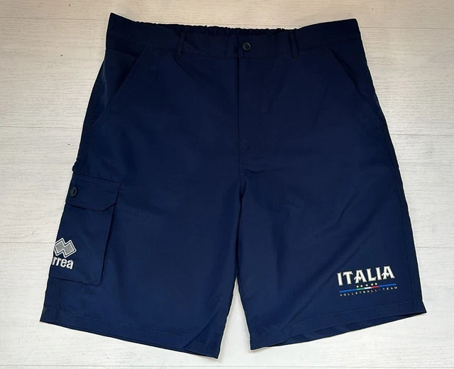 Short Volleyball ERREA Italie 3e Tenue FIPAV DHL 2023-2024 Homme Neuf
