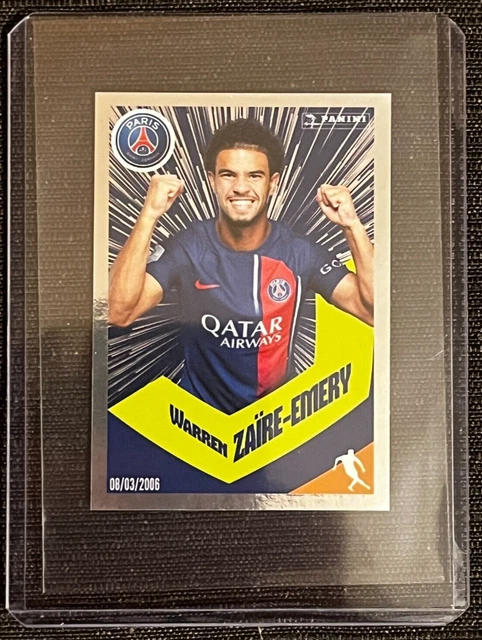Sticker of Warren Zaïre-Emery France FRA 16 Topps Euro 2024