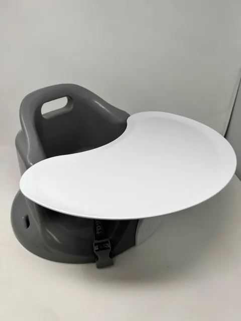 Baby Floor Seat Booster Chair for Sitting Up with Removable Tray for Meals