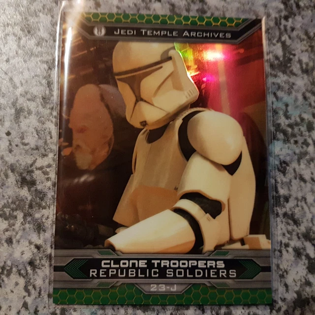 Topps Star Wars carta prospettive cromate 2015 prisma rifrattore parallelo limitato