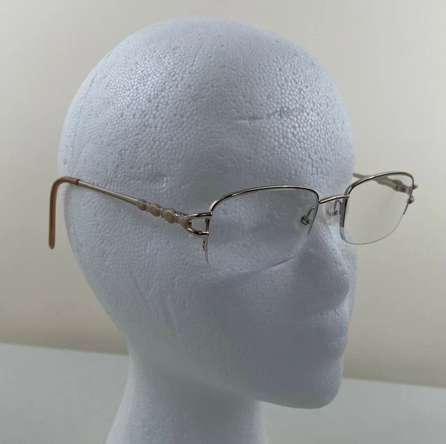 KIRKLAND SIGNATURE EYEGLASS Eyewear MARILYN 511832 Gold Half Rimless