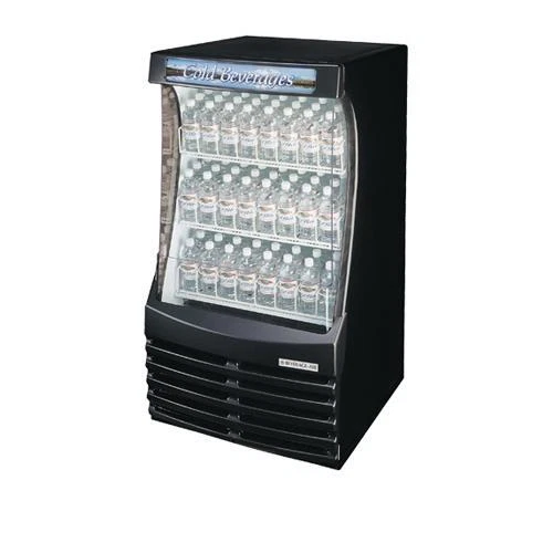 Beverage Air - BZ13-1-B - 30 in Black Open-Air Curtain Merchandiser