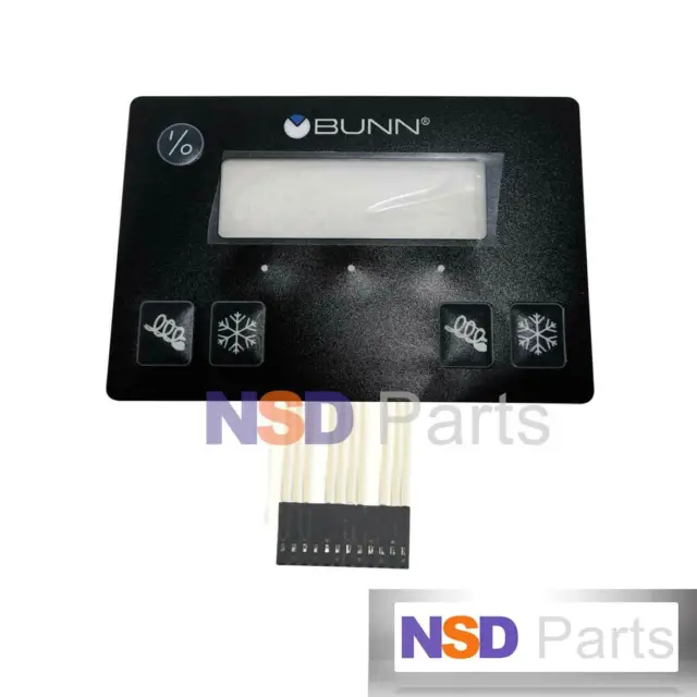 New Bunn 32126.1004 Ultra-2 Membrane Switch