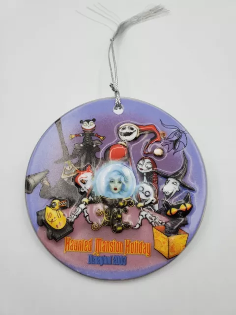 2003 Disneyland Haunted Mansion Holiday Nightmare Before Christmas Ornament