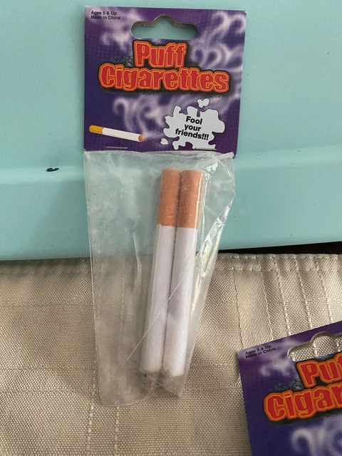 cigarette ash magic trick 4 FAKE CIGARS Red Joke Gag Lit Prop Prank Smoking Costume Toy Cigarettes Kill, But This Japanese