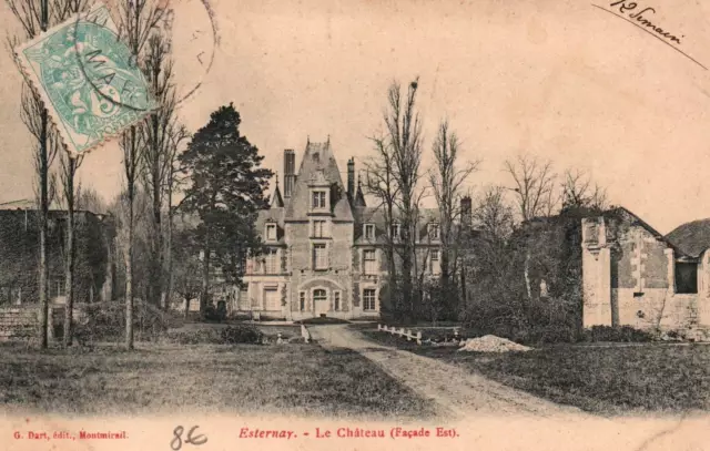 CPA 51 - ESTERNAY (Marne) - Le Château (Façade Est)