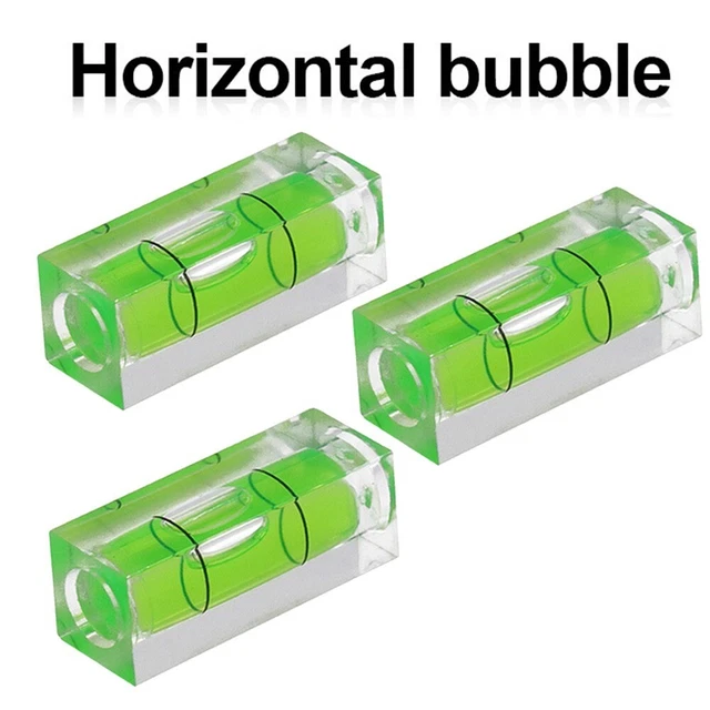 3 X Mini Spirit Level Bubble Small Leveller Set For Leveling Tubular 15*15*40mm