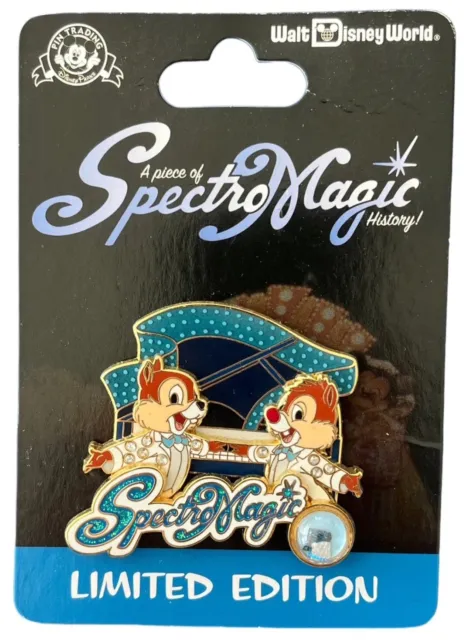 Chip & Dale Spectro Magic Piece of History WDW LE 2500 Disney Pin