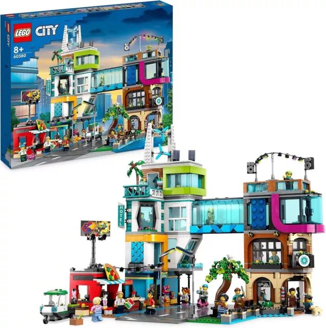LEGO CITY: Stadtzentrum (60380), wie neu, Originalkarton