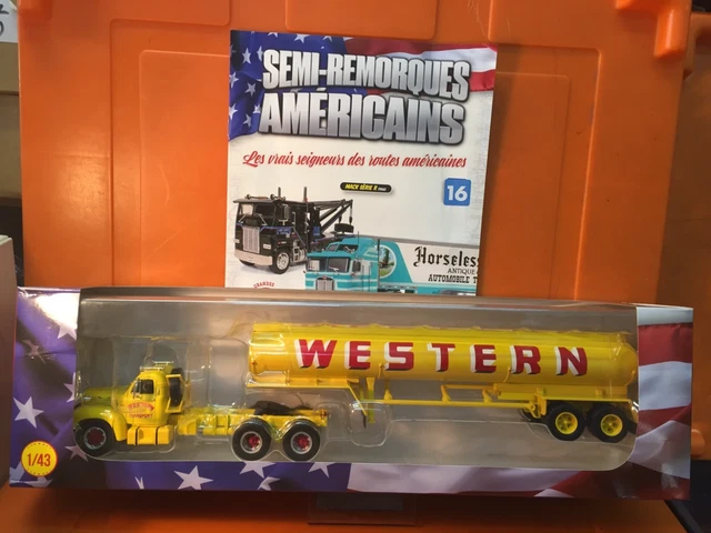 Semi-remorque Américain IXO/Altaya N°51 - Ford CL 9000 (1979) - Échelle 1:43 - NEUF