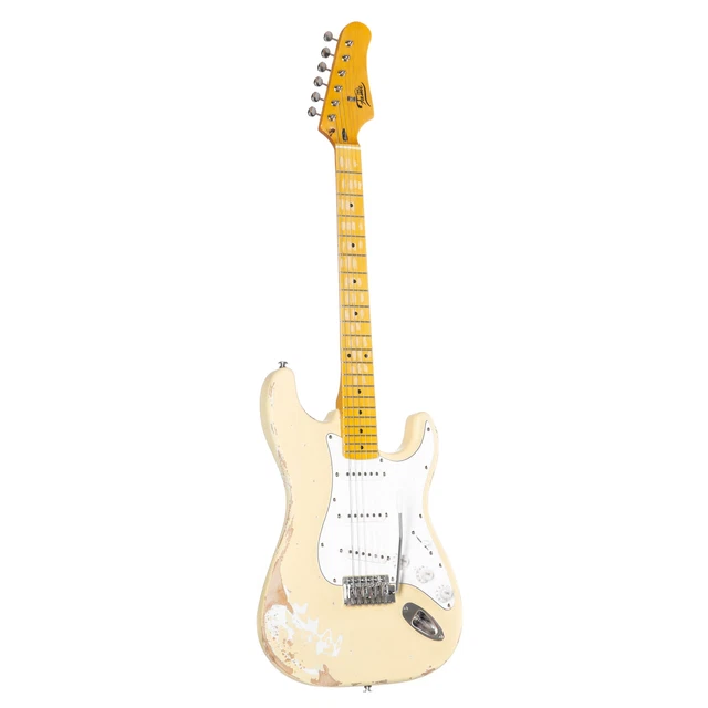 Fame SE Series E-Gitarre, elektrische Gitarre mit Single Coil Tonabnehmer, Elect
