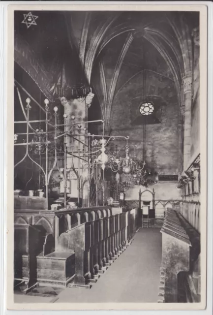 AK Praha, Prag, Staronova synagoga, Synagoge, Foto um 1930