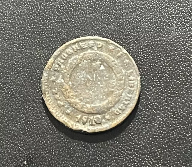 Honduras 1910/902 Centavo Bronze Coin