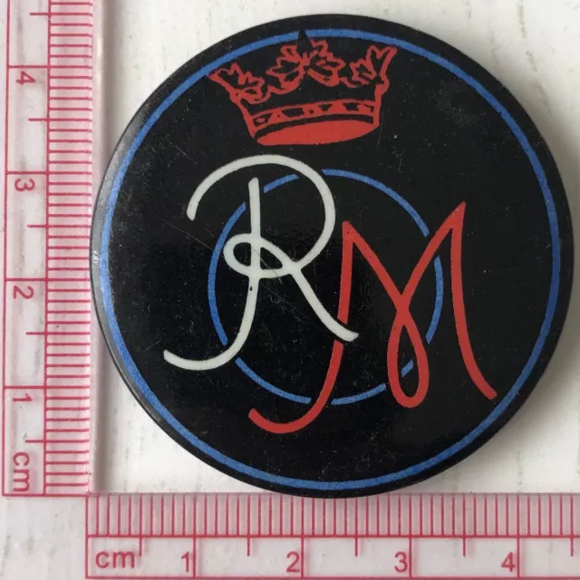 Vtg Og Roxy Music 45mm Pin Badge Roxy 1970s Band Bryan Ferry Eno