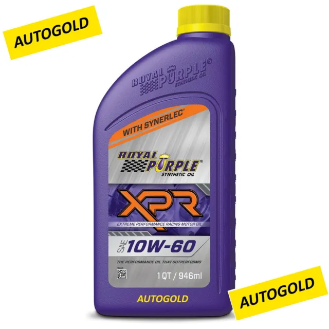 ROYAL PURPLE XPR 10W-60 olio estremo per FIAT 126 127 elaborate da gara 10W60