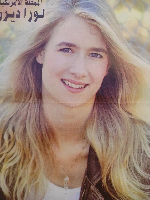 Laura Dern Original Fold-Out Poster Magazine 15"11 Centerfold Double-Sided Photo