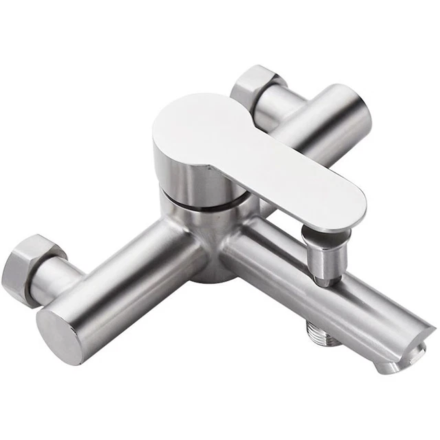 Soporte de pared de baño resistente a la corrosión con ducha de mano lavabo