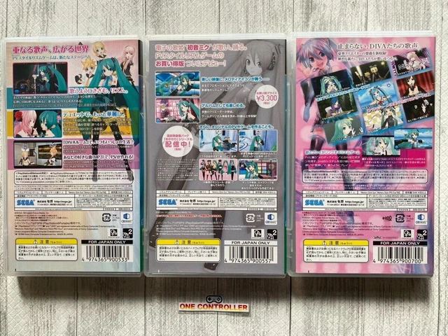 SONY PSP Hatsune Miku Project Diva Diva 2nd Extend set from Japan 2