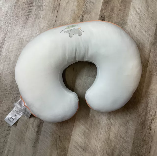 Boppy Nursing Pillow & Cover*Feeding *Propping *Tummy Time *Sitting Elephant