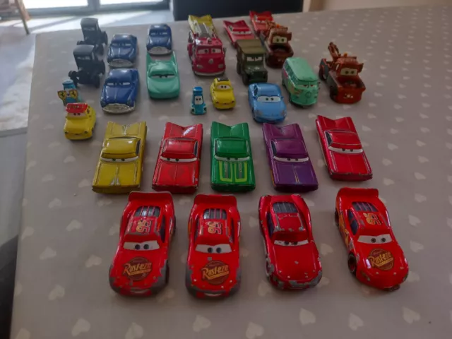 Disney Pixar Diecast Cars Bundle Job lot of Diecast cars - very well used!