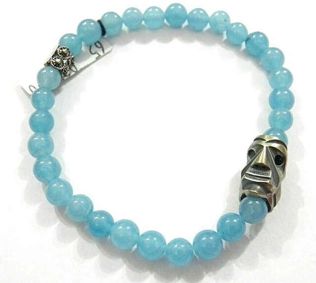 Maschera Mamuthones bracciale argento - Gioielleria Marotta