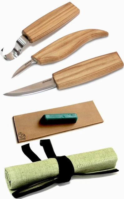 Kit De Sculpture Sur Bois BeaverCraft S08 – 8 Couteaux Et Accessoires, Neuf, Ukraine