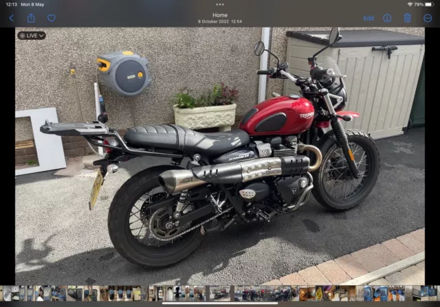 triumph thruxton 900 seat