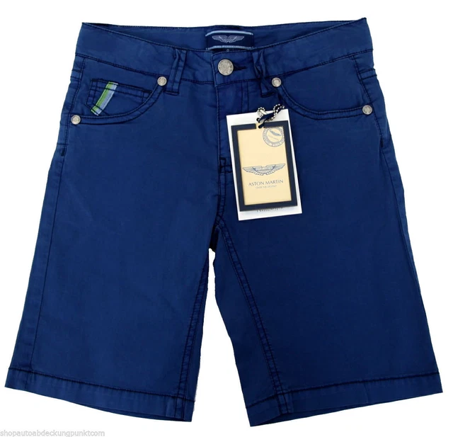 Pantaloni chino bambini Aston Martin corti pantaloni boy taglia 110/116 5-6 anni Regno Unito 8 AJJE4006