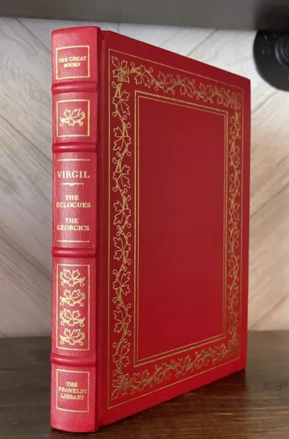 Franklin Library Virgil The Eclogues The Georgics Great Books 25th Annv. Ltd Ed