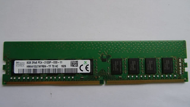 4x SK Hynix 8Go DDR4 2133MHz SO-DIMM PC4-17000 - Lot Barrettes RAM PC Portable
