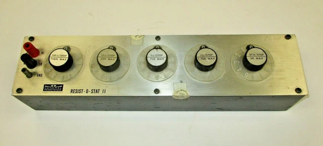 General Resistance Resist-0-Stat Ii Rds452A Decade Box