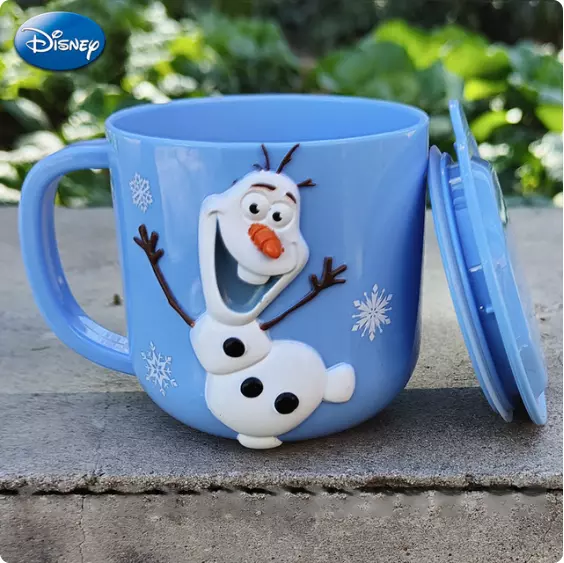 Disney Cups Princess Frozen Elsa Anna Milk Cup Cartoon Mickey Minnie  Stainless Steel Cup Kids Mickey Mug Christmas Gift 260ml