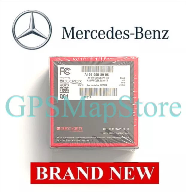 2015 Mercedes GLA250 GLA45 CLA250 CLA45 Navigation Becker Pilot U.S Canada Map