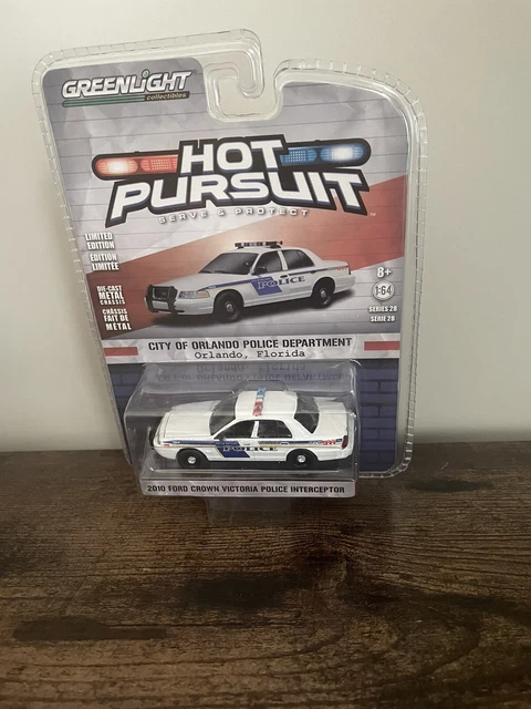 Greenlight 1:64 Orlando City Florida Police Ford Crown Victoria Loose