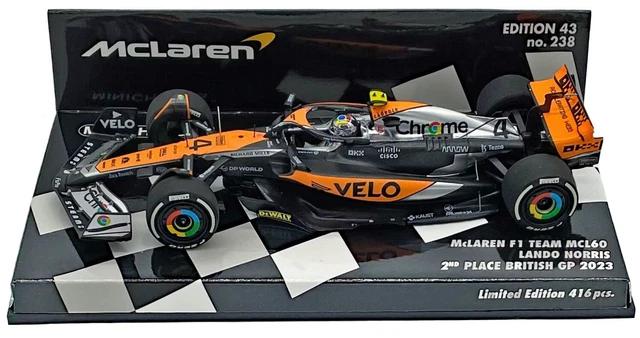 F1 Miniatura McLaren MCL36 #4 Lando Norris 1:24