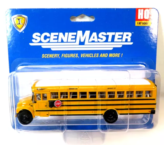 Walthers SceneMaster 949-11701 HO Scale International CE School Bus NIB